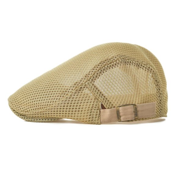 ✨✨BRAND NEW Mesh Beret Hat Summer Ivy Cap Classic Flat Cap - Picture 2 of 6